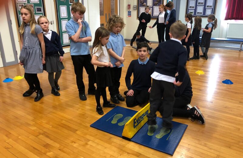 Sports Hall Athletics Training Y1