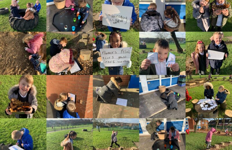 1/2P’s Friday Fun Outdoor Learning