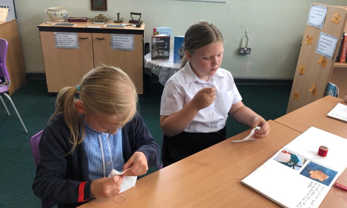 Cross stitching in Y3F