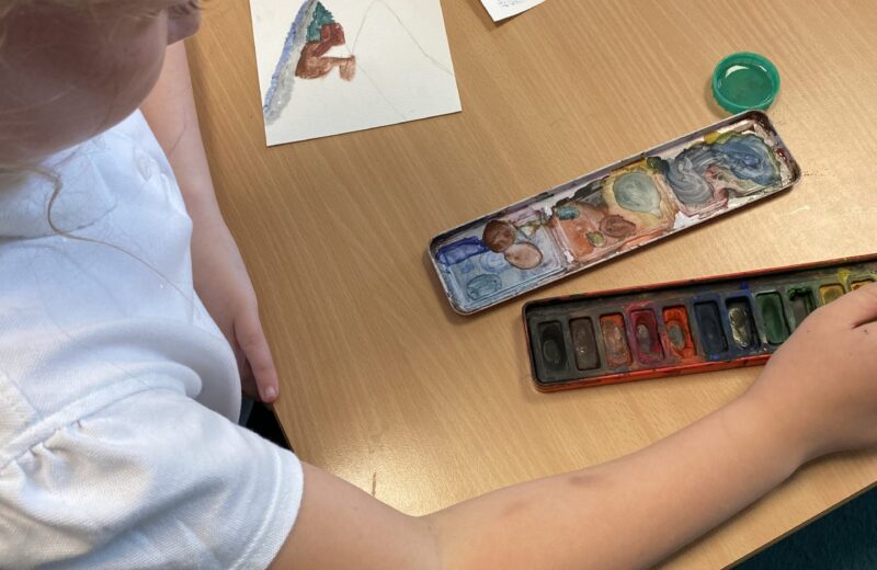 Art – watercolour skills in 6B