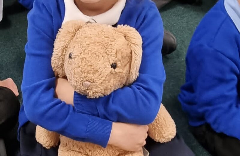 Meet Robbie our class Mascot in F2L
