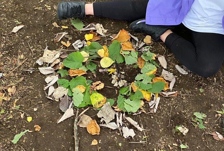 3/4P Andy Goldsworthy Art