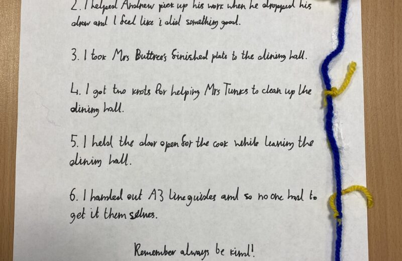 6B – Kindness Knots