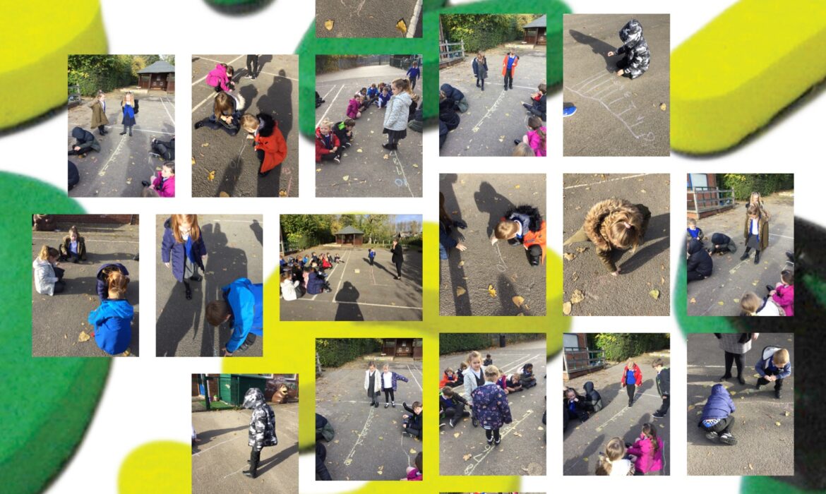 Outdoor Maths – subtracting