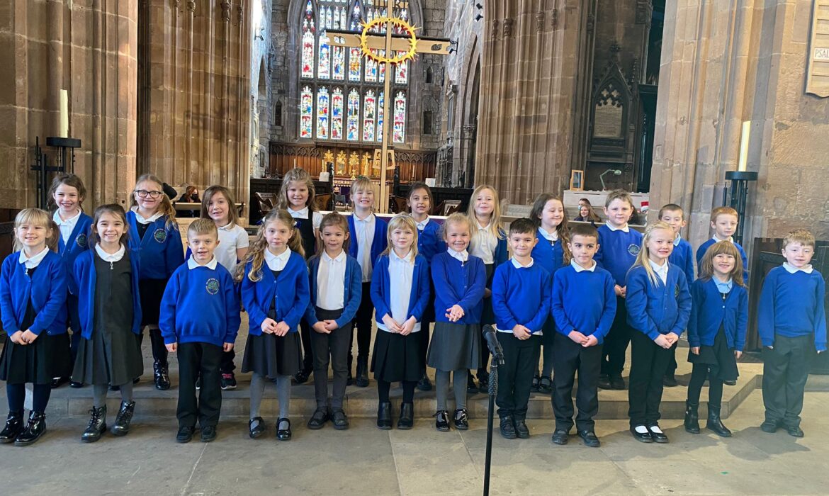 Y2S sing at the Minster, thank you @RotherhamMusic