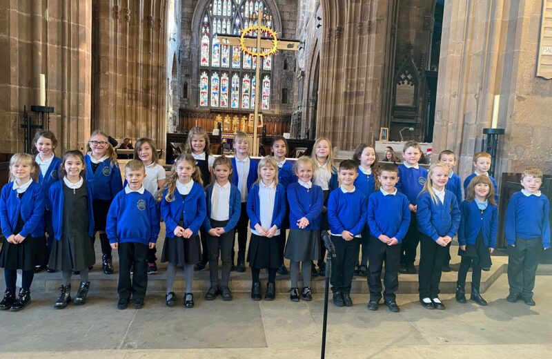 Y2S sing at the Minster, thank you @RotherhamMusic