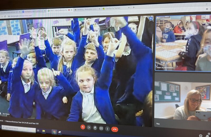 Y3/4P Meet their Spanish Friends @abechevarria @AlbaresColegio