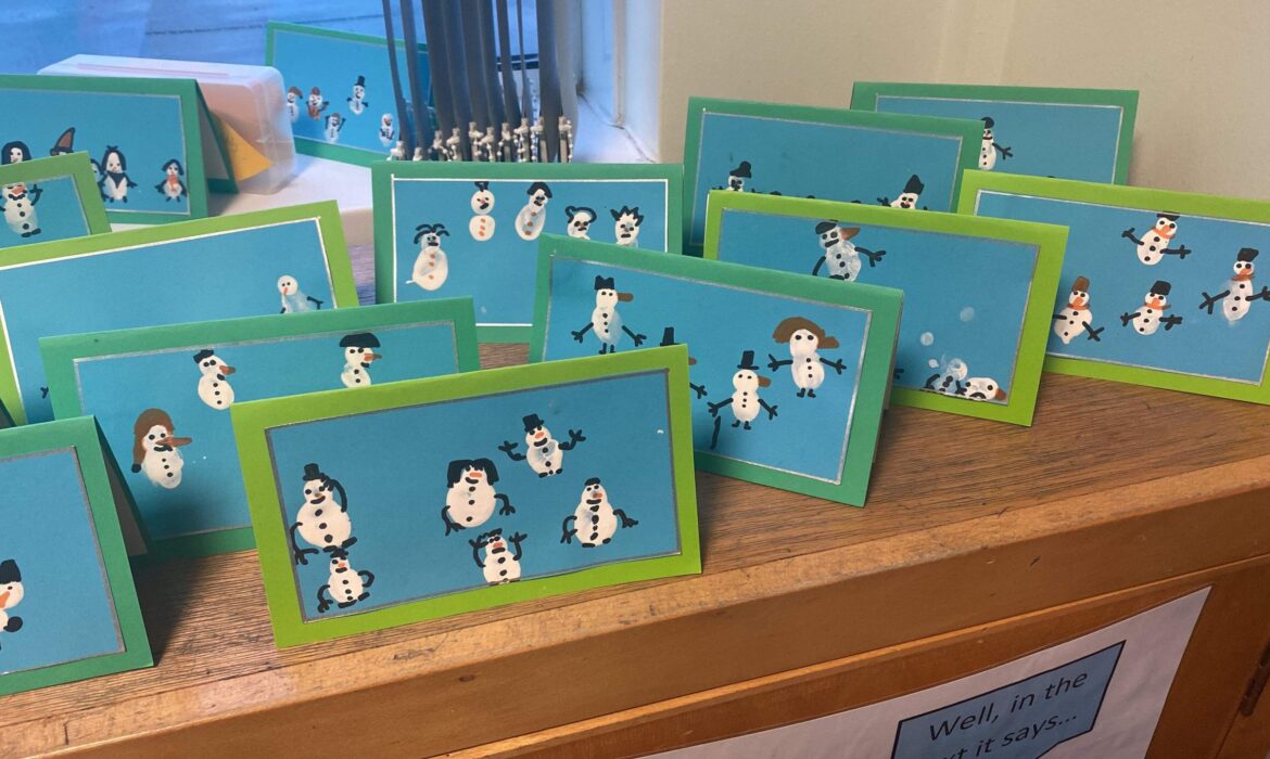 Christmas Card Creativity.