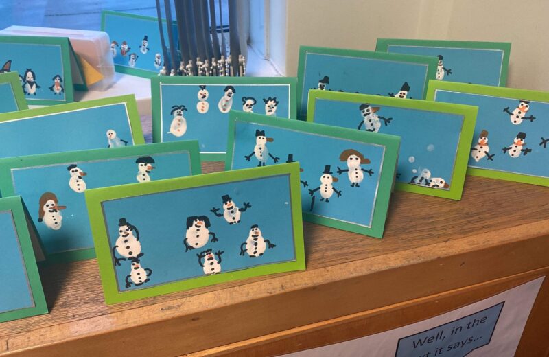 Christmas Card Creativity.