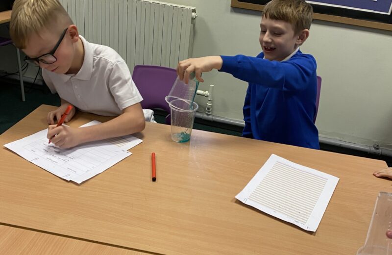 Investigating properties of liquids 4D