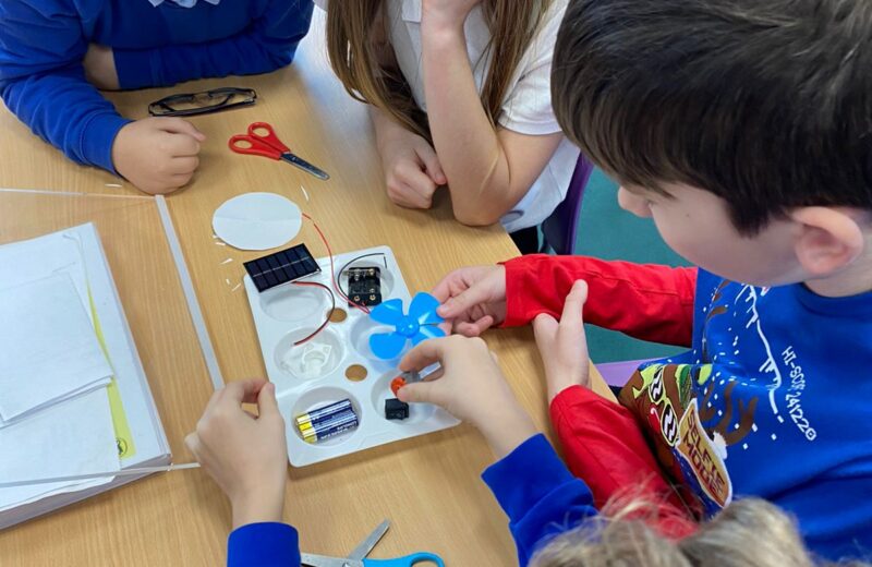Year 6 Lighthouse Challenge using Solar Panels.