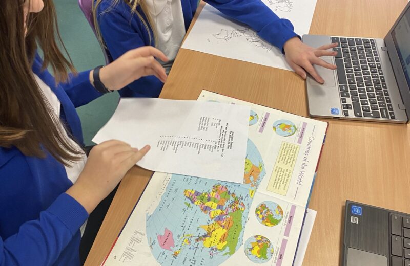 6B Geography location skills