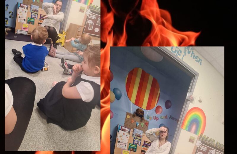 REY – Makaton – 5 little firemen! 