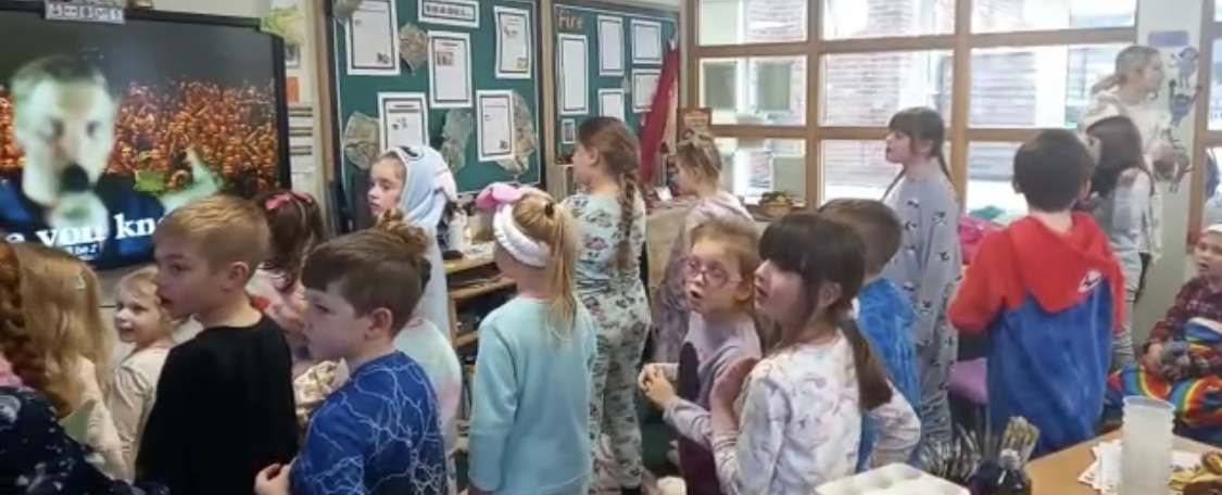 RJI Choir with Mrs Rawson
