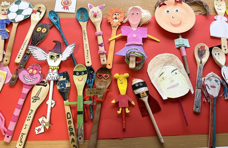 Wow!!! Look at our book character spoons