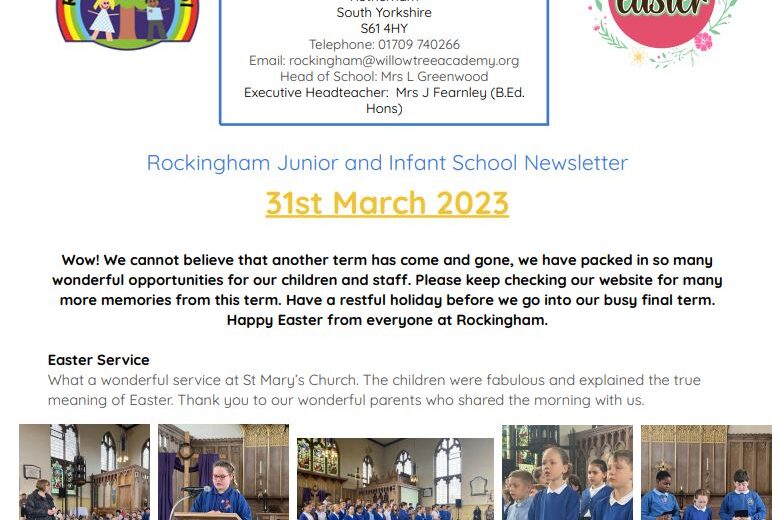 Newsletter 31.03.23