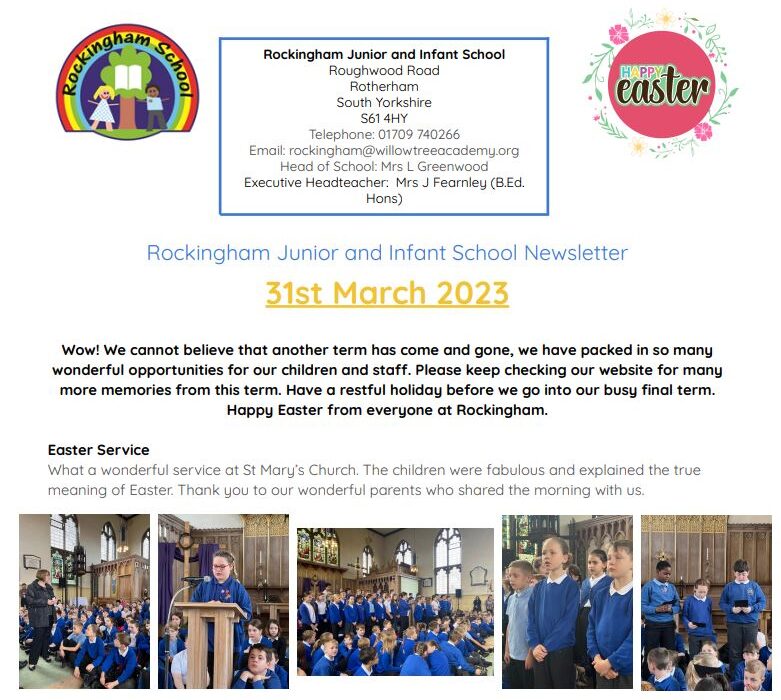 Newsletter 31.03.23