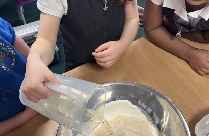 Y1/2W Making Challah Bread