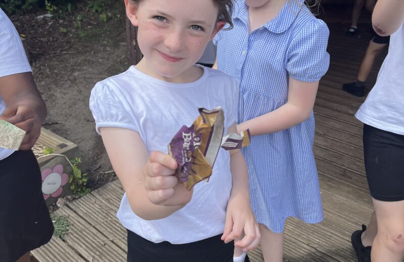 PSHE Litter Picking – Helping our environment in 1/2W