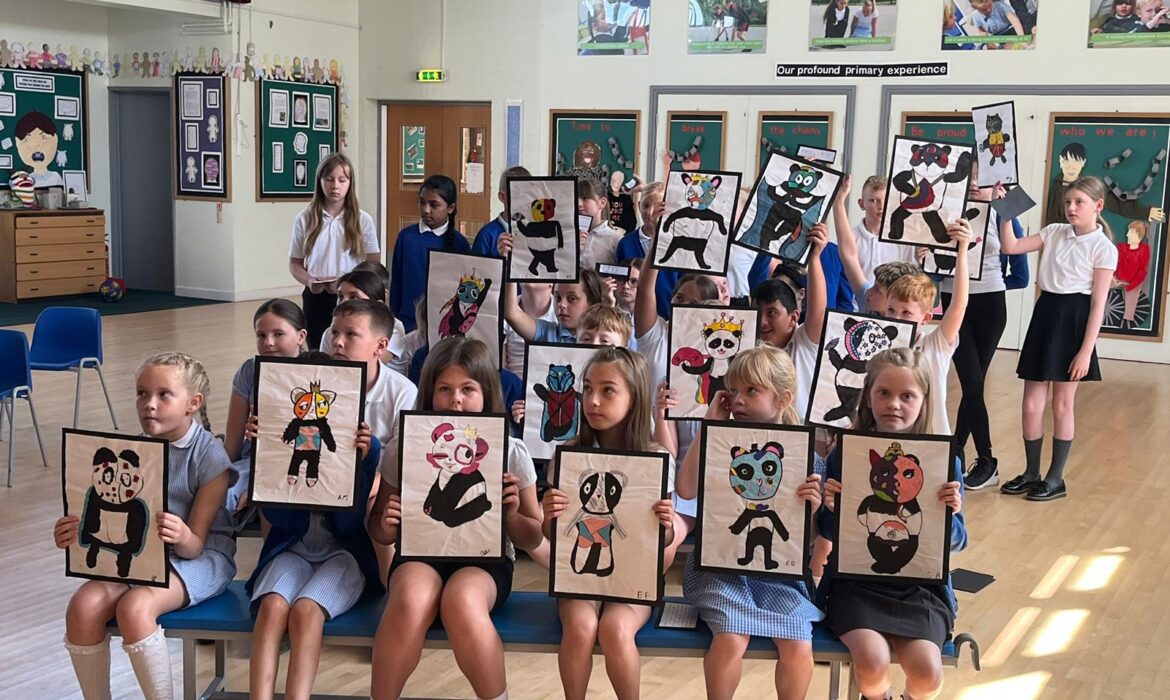 Painting the same Picture with Tanghu Elementary School @jeffshuai1