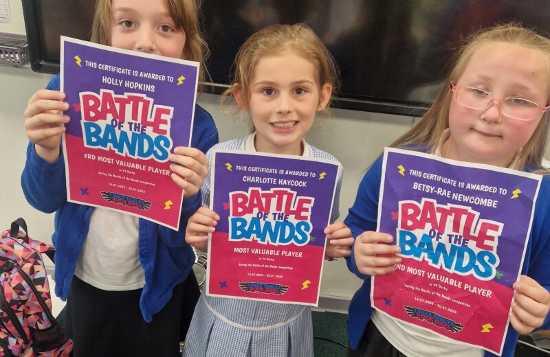 Year 3/4 TT Rockstars Competition