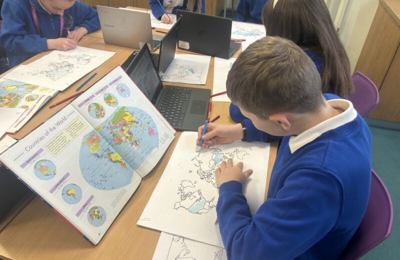 Geography in Y5/6 Allies and Axis Powers