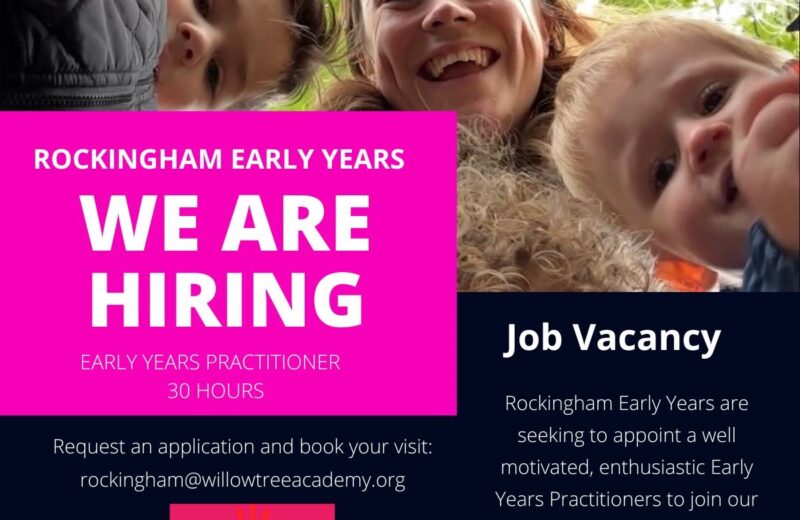 EYFS Vacancy – Early Years Practitioner within REY