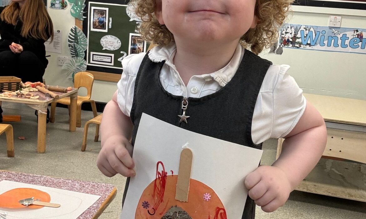 Christingle creations in REY