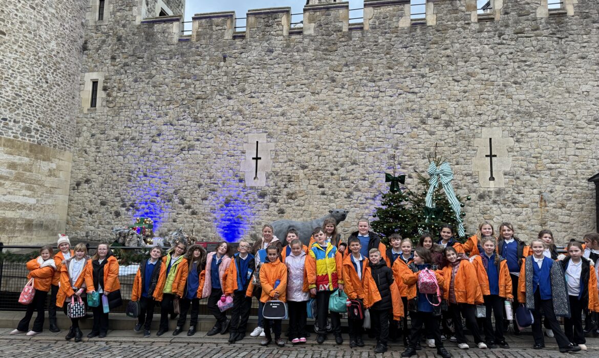 Y5s Visit London – First stop…