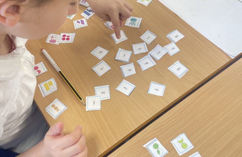 Improper and mixed fractions in 3/4