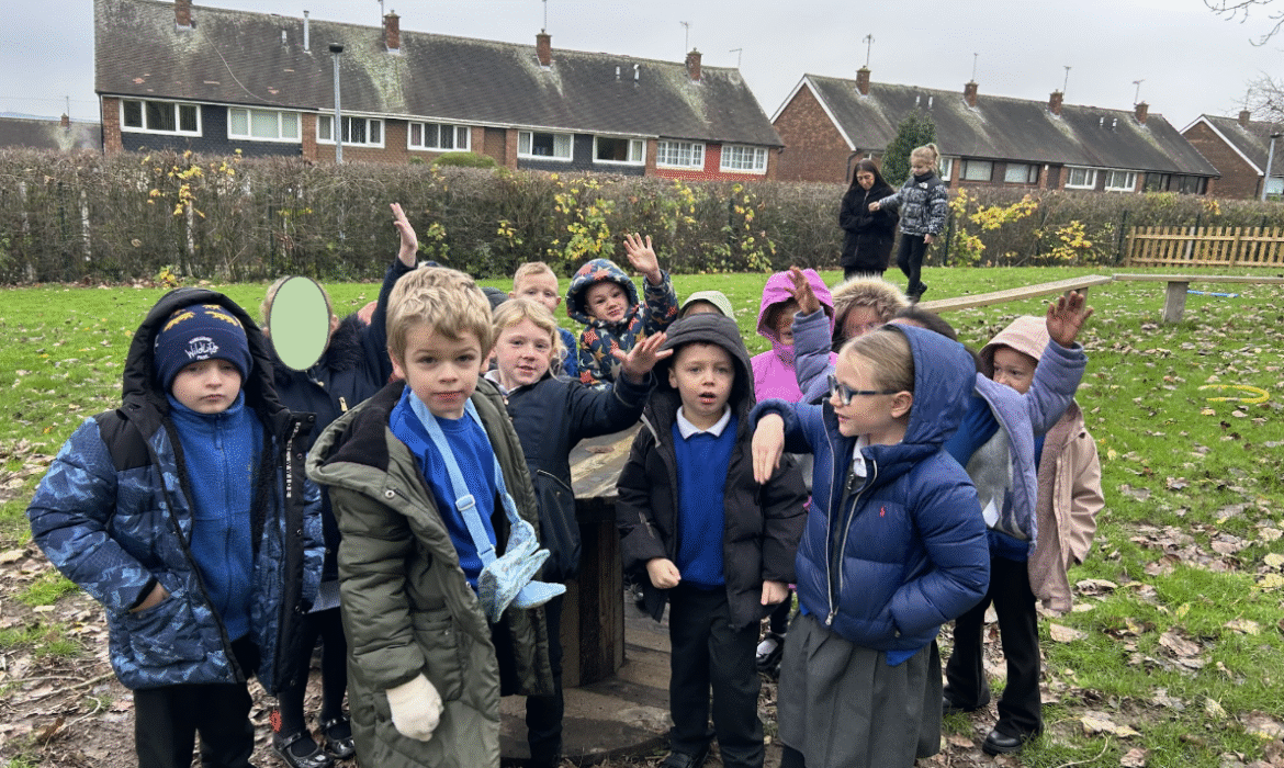 Sensory Outdoor Learning Walk in 1/2B