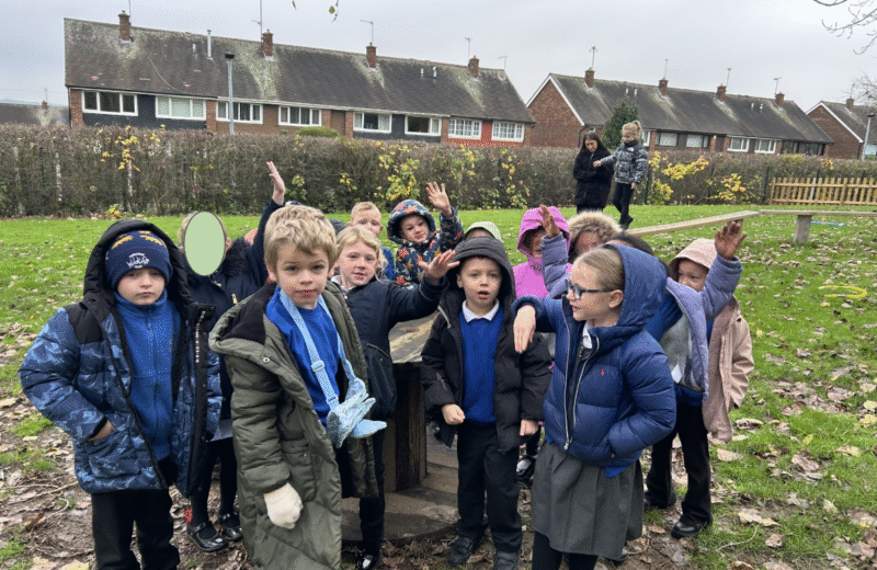 Sensory Outdoor Learning Walk in 1/2B