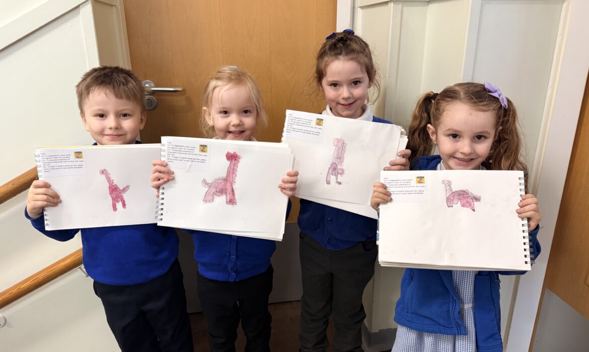 Reception explore Dinosaurs