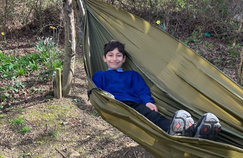 Hammocks at the ready