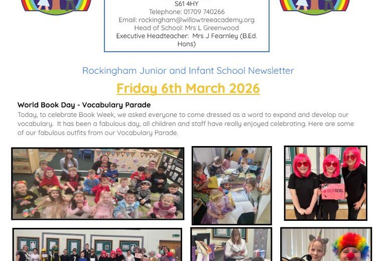 Newsletter 6th March
