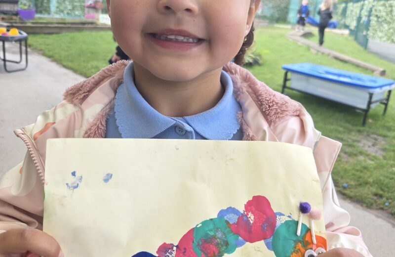 Nursery- Hungry Caterpillar printing.