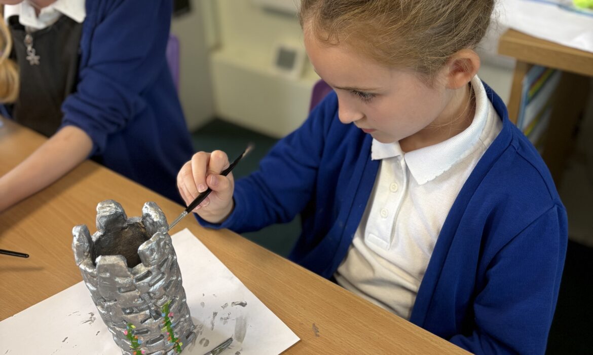 Clay turrets