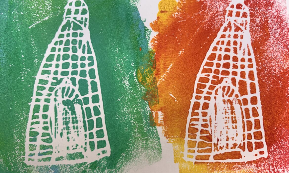 Y3/4P explore Rotherham through printing