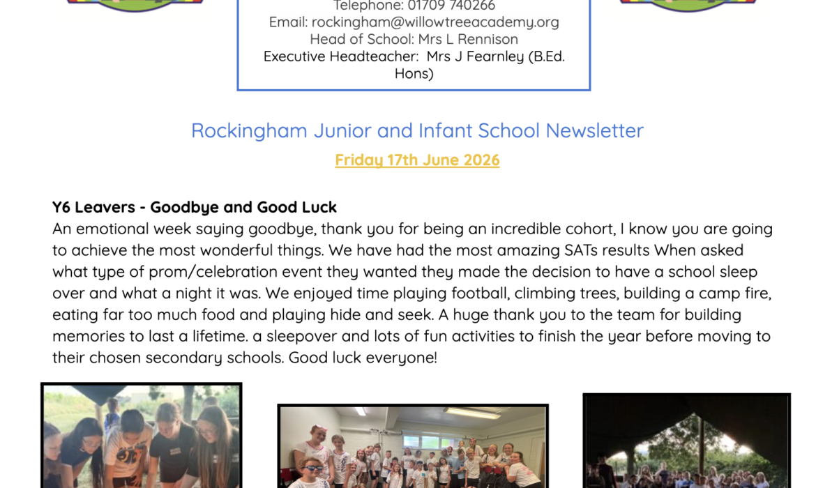 Newsletter 17th July